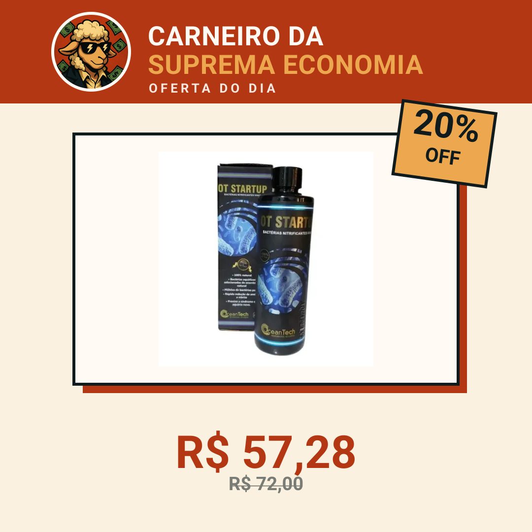 Removedor De Nitrito E Amonia Ot Startup Ocean Tech 500 Ml